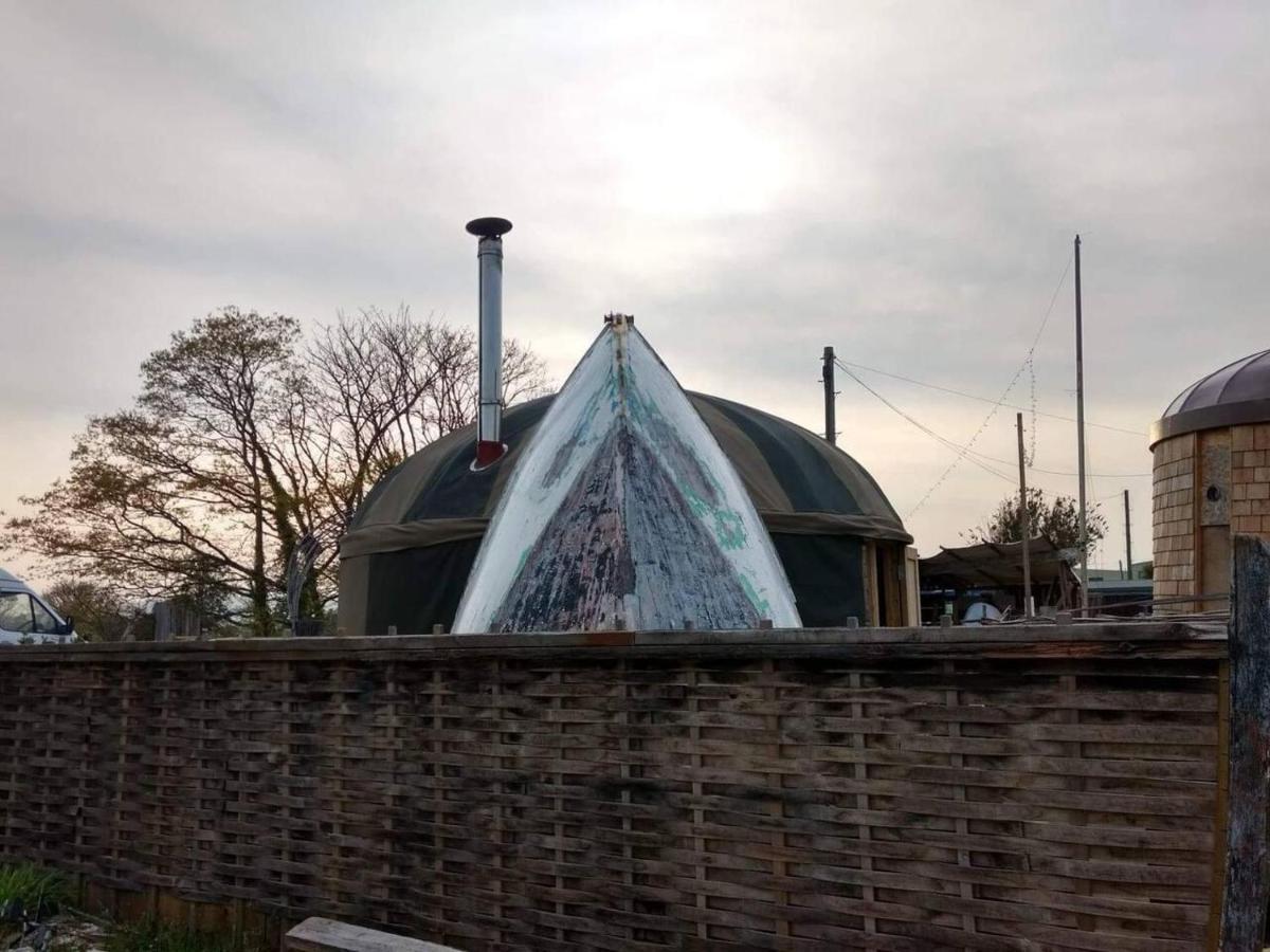 Bembridge Harbour Yurt - Log Burner - Wifi别墅 外观 照片